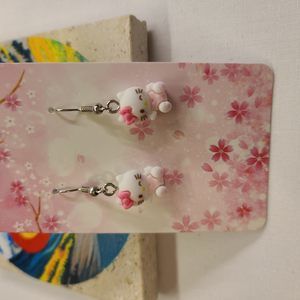 SANRIO KAWAII HELLO KITTY EARRINGS